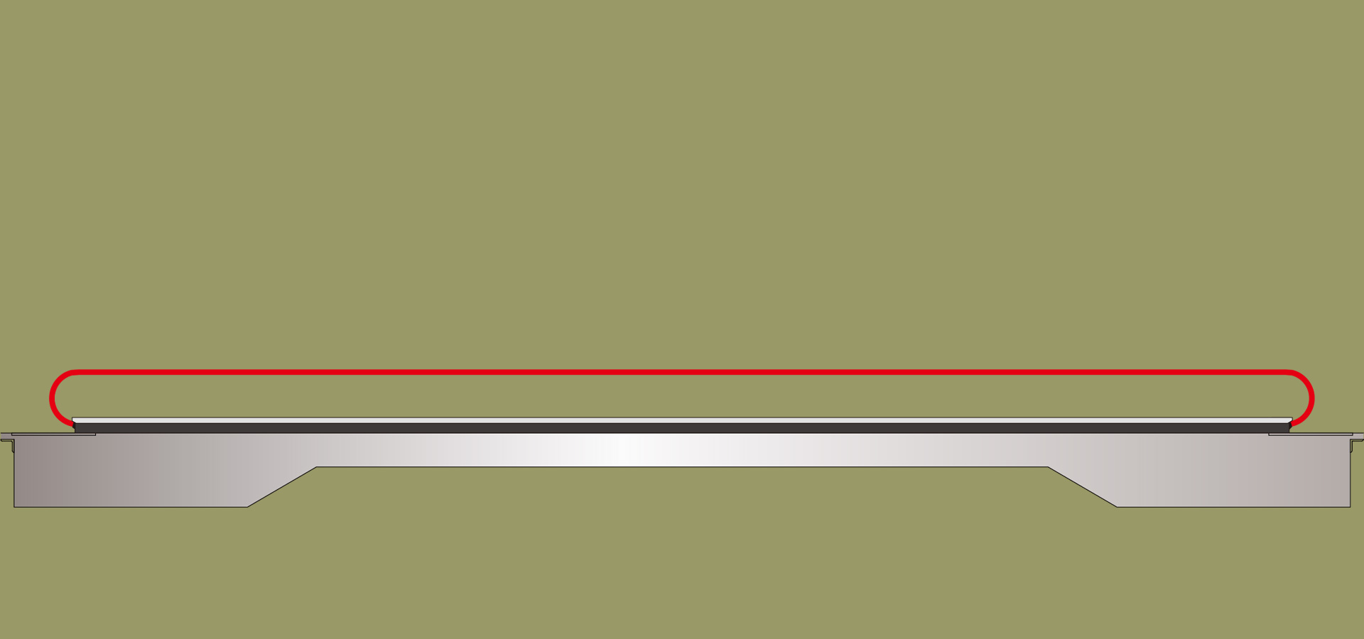 水平式自動人行道